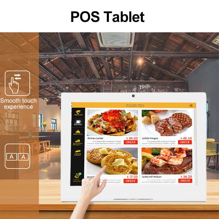 Touch Screen 10" 13" 14" 15" 17" 18" 21" Inch NFC Tablet PC Android Pos/Restaurant Ordering/Kiosk Tablet l Shape Tablets