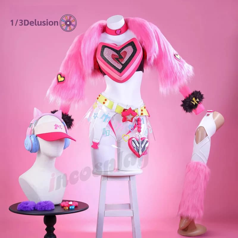 Costume Cosplay di Magik da 1/3Delusion Store Rivals, Uniforme per Giochi Anime, Feste, Halloween, Abbigliamento per Giochi di Ruolo