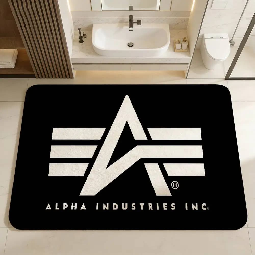 Tappetino per Porta Alpha La Industries, Lavabile e Antiscivolo, per Soggiorno, Sedie, Divano, Cucina e Ingresso