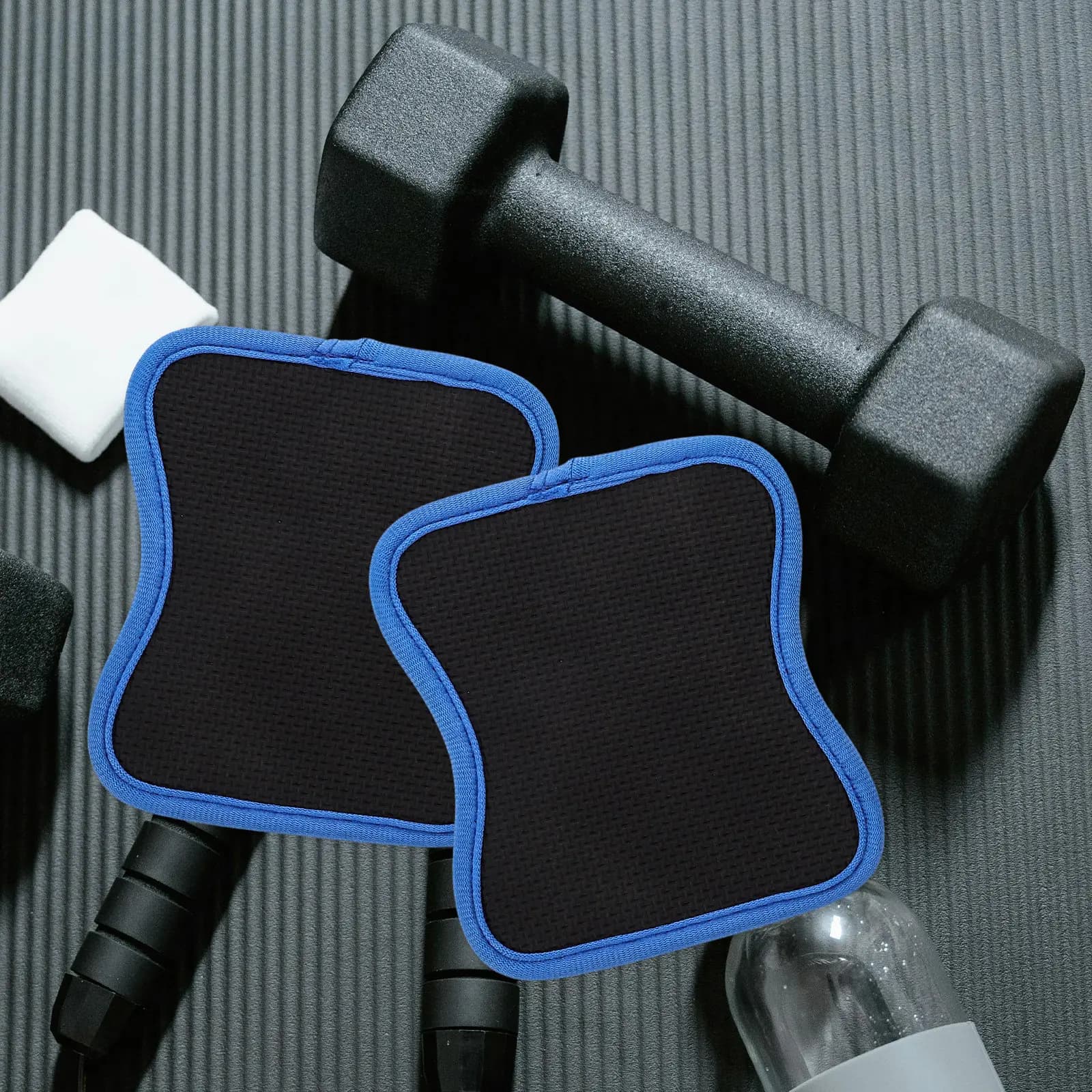 2Pcs Fitness Supply Barbell Pad Set Detachable Anti-Slip Dumbbell Handle Cover Pull-Up Bar Sleeve Grip Pads Gym Equipment