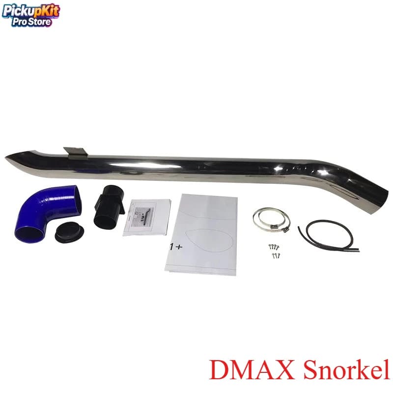 DMAX Snorkel Off-road accessory in water-resistant stainless steel/dust