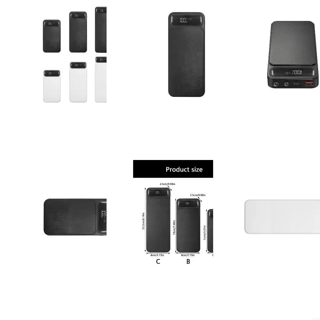193A Advanced 18650 Battery Storage Box For 6/8/10Cell With Fast Charging Support Easy Assembly PowerBank Building Case Shell