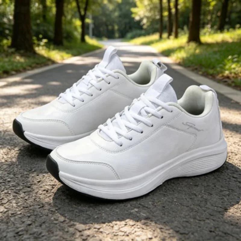 Scarpe Sportive Casual da Uomo Nere, Impermeabili, Antiscivolo, con Suola Morbida, Resistenti, per Autunno/Inverno, Scarpe da Lavoro Foderate in Pile