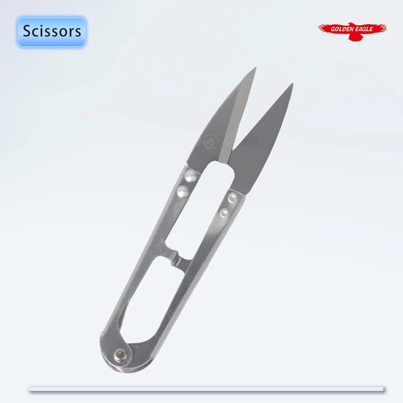 (12 PCS) Large Size Stainless Steel Thread Clippers Cutting Sewing Scissors Cutter Cross Stitch Embroidery Yarn Shears Accessory