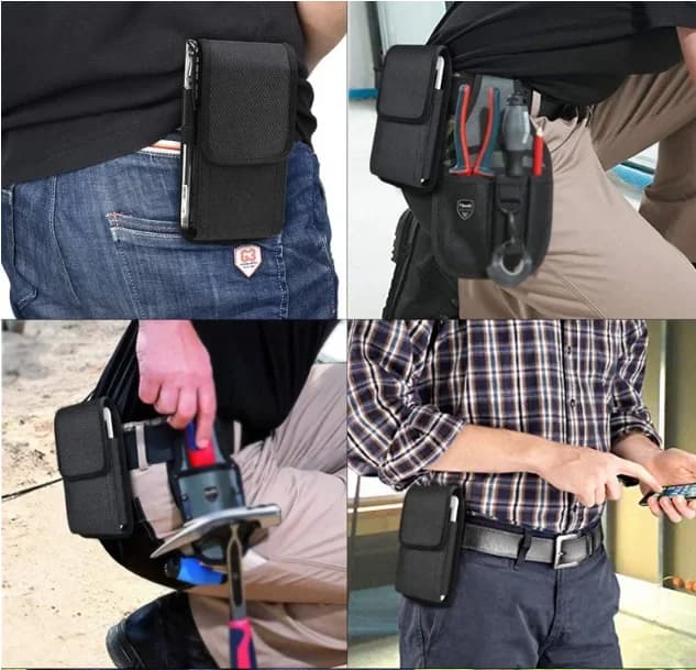 Custodia Impermeabile da Cintura per Telefono Doogee S300 Plus S300 Pro M30 Pro, Borsa Sportiva da Uomo per Telefono, Custodia a Tasca per Telefono da Esterno