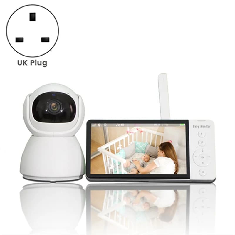 A53Q-Screen Video Baby Monitor 10 Zoom Fotocamera con schermo di visualizzazione della temperatura Smart Home