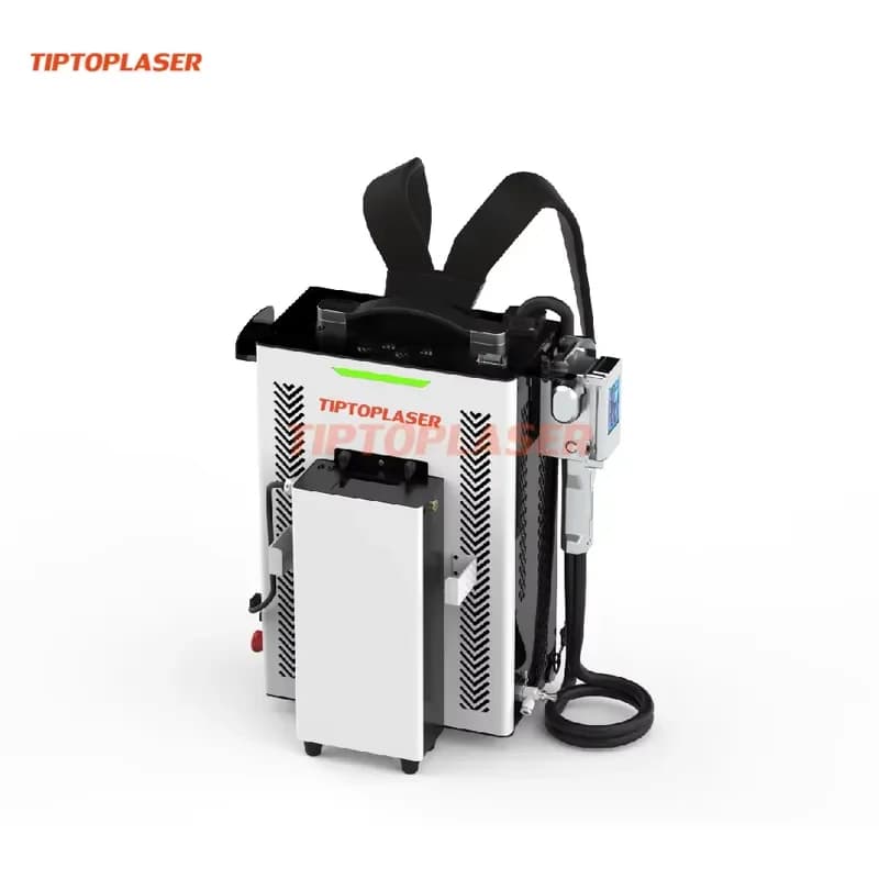 TIPTOP air Cooling Cleaning to Clean Aluminum Mini Cleaning Machine Pulse Backpack Cleaning Machine