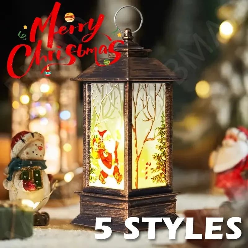 Pupazzo di neve di Natale Luce notturna Lampada da tavolo a LED alimentata tramite USB Villaggio invernale Desktop per mensola domestica Decorazione natalizia Regalo caldo