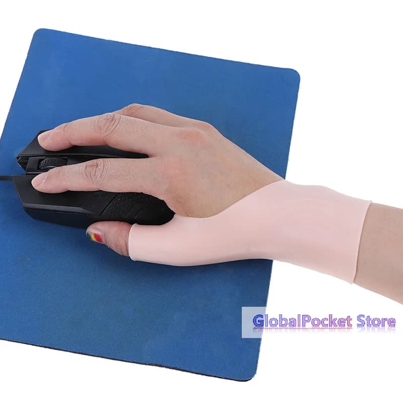 [TG823]2PCS/1Pair Silicone Gel Wrist Thumb Support Gloves Arthritis Pressure Corrector