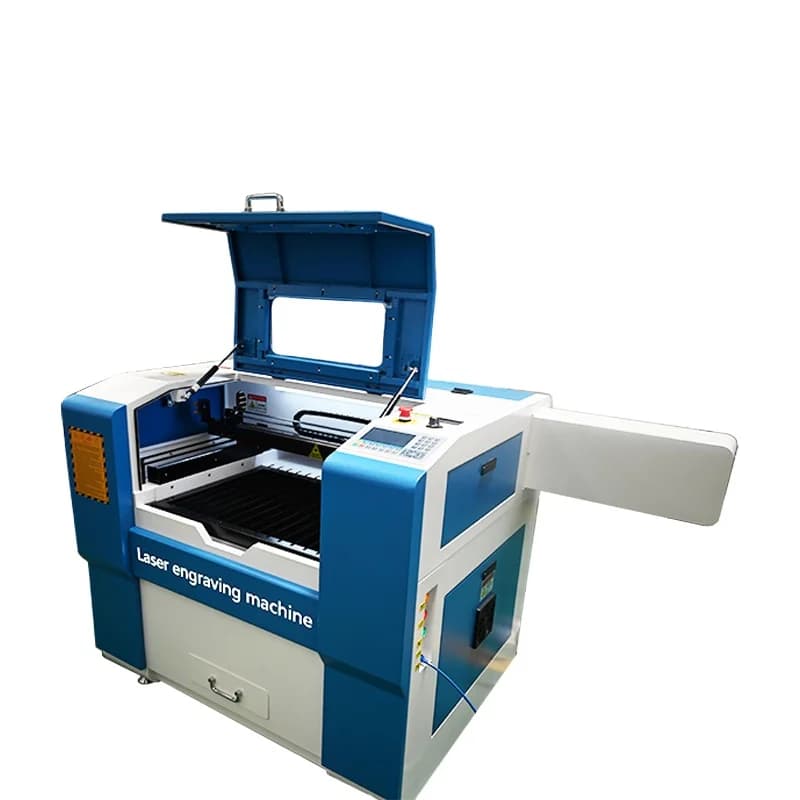 Macchina per Incisione Laser CO2 130W 6040 per Legno e Carta con Raffreddamento ad Acqua, Alta Sicurezza, Tagliatrice Laser CNC Professionale