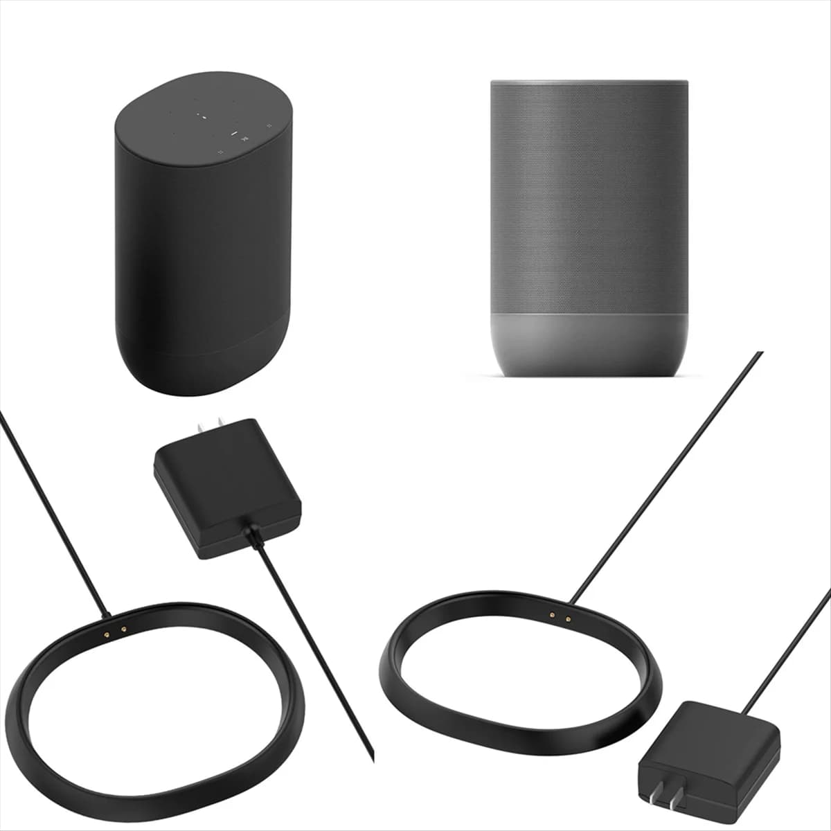 Adatto per Sonos Move Base caricatore per altoparlante Adattatore di alimentazione Move Base di ricarica per altoparlante wireless Spina UE CALDA
