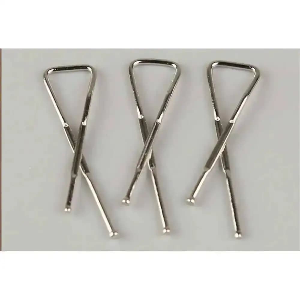 500pcs Stainless Steel Shirt Clips, Heavy Duty Metal X Clip Garment Clothes Socks Dress Skirt Pants Packaging Peg Paper Binder