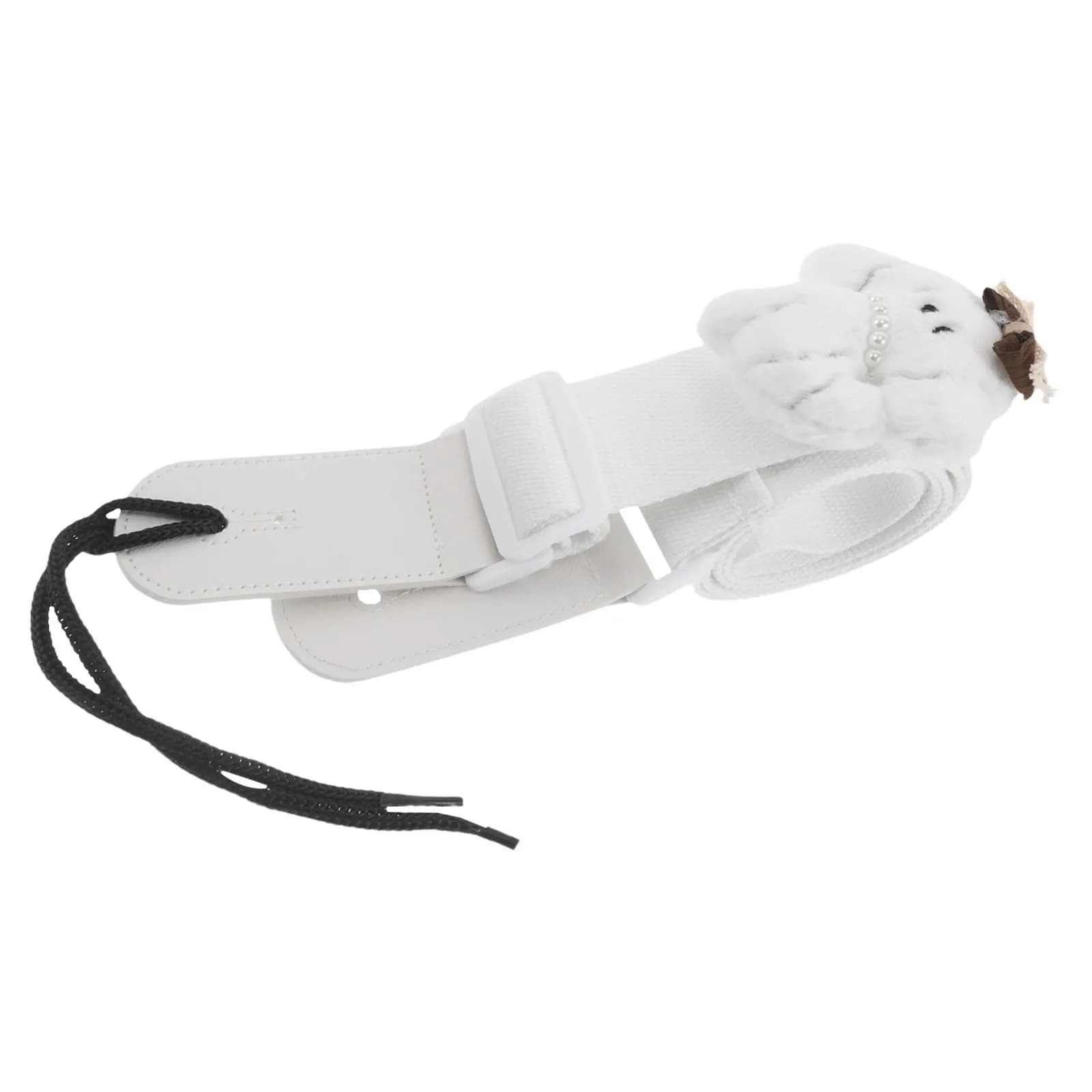 Tracolla Regolabile per Chitarra con Simpatico Design 3D a Cane, Cinghia a Spalla Morbida per Chitarra Acustica, Elettrica, Basso, Ukulele - Ricambio Animale