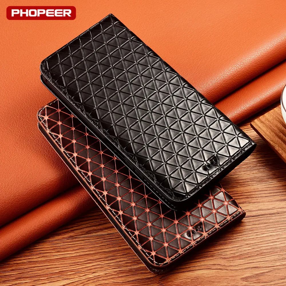 Luxury Diamond Genuine Leather Case OPPO Realme GT GT2 GT3 Pro Explorer Master Neo 2 2T 3 3T 5 SE Flip Cover Wallet Phone Cases