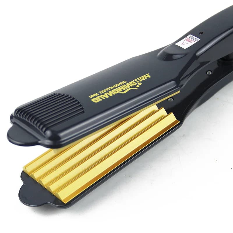 Piastra per capelli professionale in tormalina ceramica piastra per capelli onda piastra per riscaldamento rapido piegatore arricciacapelli strumento per lo styling del ferro ondulato
