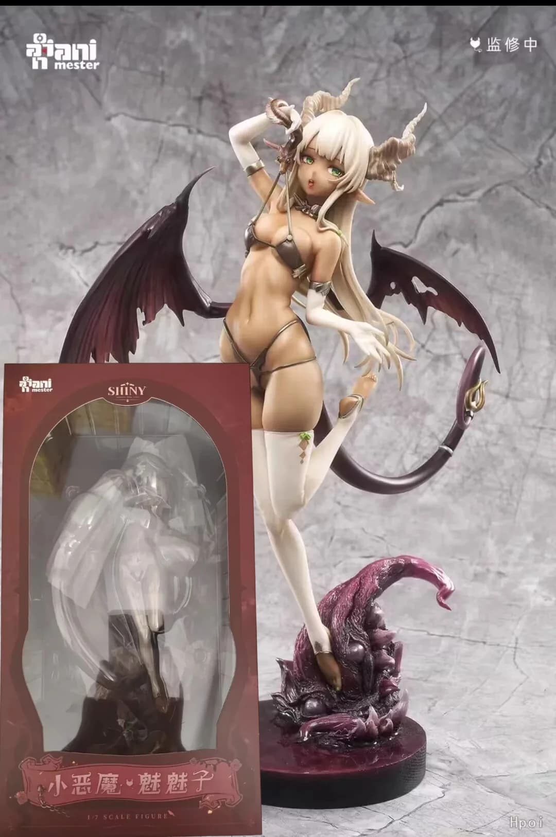 Disponibile, Action Figure Originale Animester MoeMoeKo, Piccola Succubus Diavoletta, Statuetta Anime, Collezione Beauty, Modellino Giocattolo