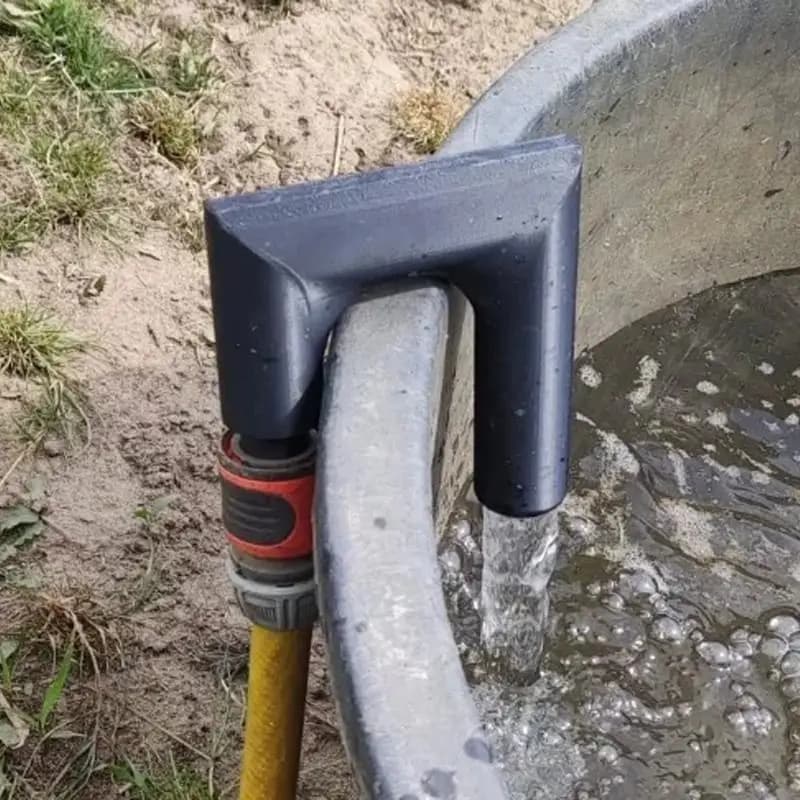 Durable Garden Hose Hook - Easy Water Tank Filling No Handheld Anti-Slip Design Patio Watering Tool Garden Accessories