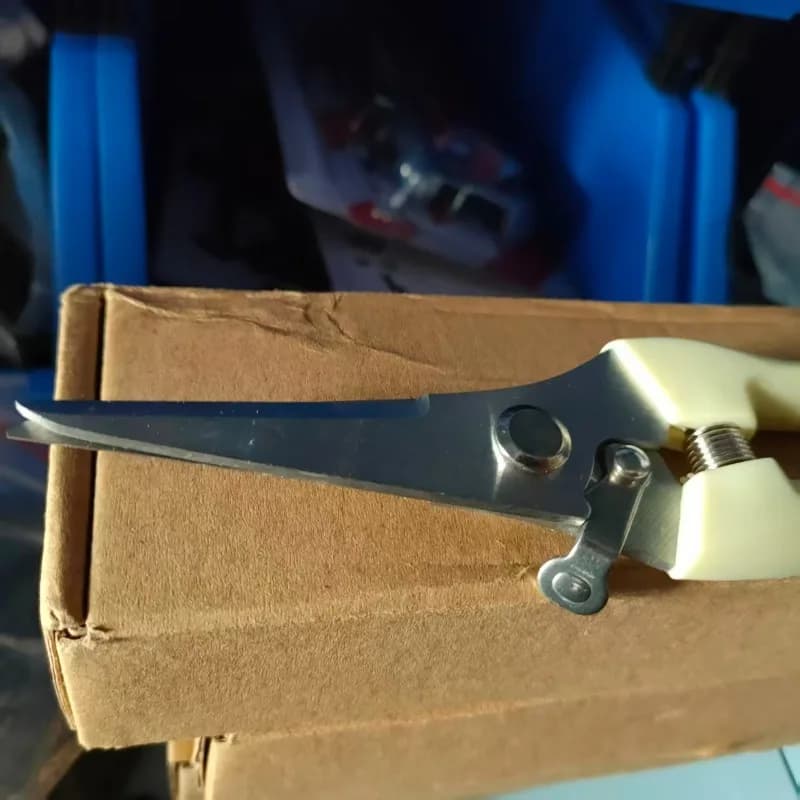 1PC Stainless Steel Pruning Scissors Cutting Multifunctional Flower Tree Branch Bypass Garden Pruner Hand Shear Clipper Tool
