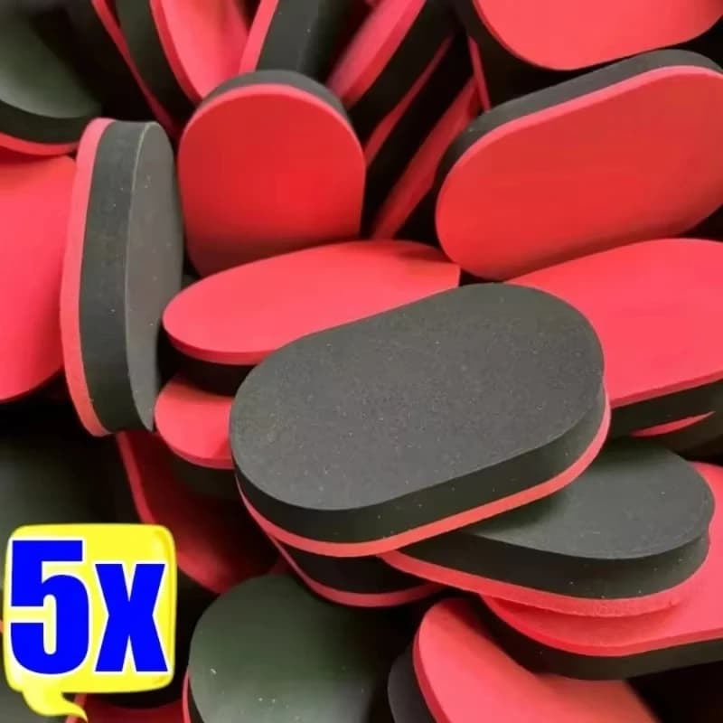 1/3/5pcs red Table Tennis Cleaning Brush Rubber Sponge Eraser Use Table Tennis Racket Cleaner Tennis Racket Care Accessories