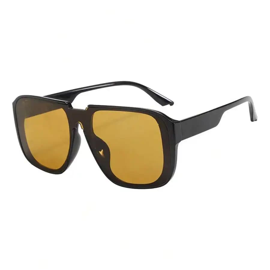 2026 New European American Celebrity Style Windproof Retro Large Frame Sunglasses For Women