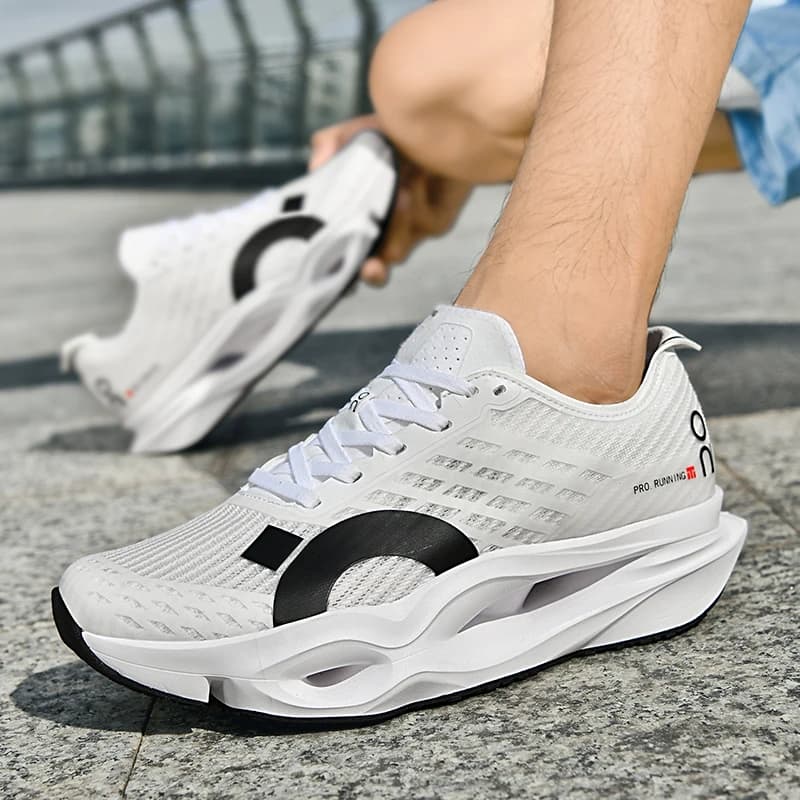 Men's Fashion Sneakers, Casual Shoes on the Net, Running Shoes with Laces, Light Shoes Vulcanized, Stroller Sneakers, Zapatillas Hombre
