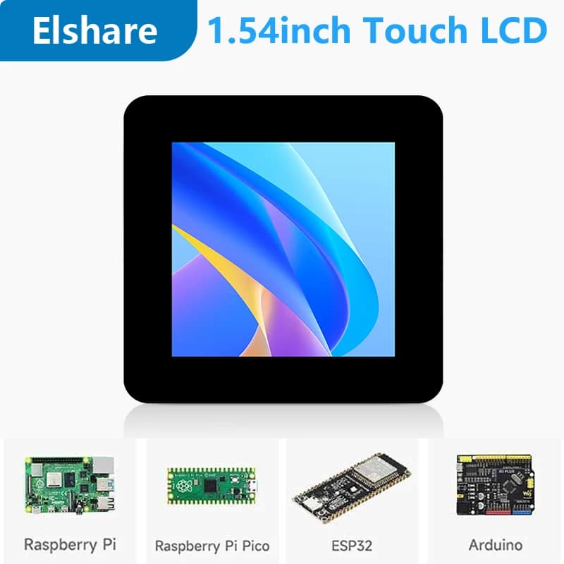 Display touchscreen LCD da 1,54 pollici 240×240 ST7789S per Arduino/Raspberry Pi/ESP32/Pico/STM32