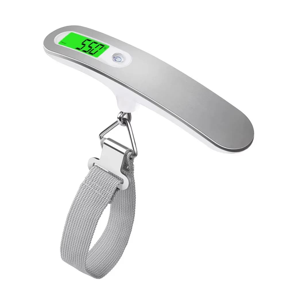 110lb/50kg Digital LCD Portable Electronic Scale Suspended Balancing Luggage Storage Bag Travel Bag Balance Tool