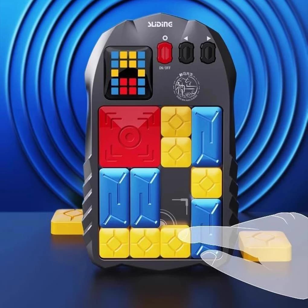 Super Slide puzzle Huarong Road Smart Sensor Gioco 500+ Livelled UP Rompicapo Puzzle Interattivi Fidget Giocattoli Per I Bambini Regalo