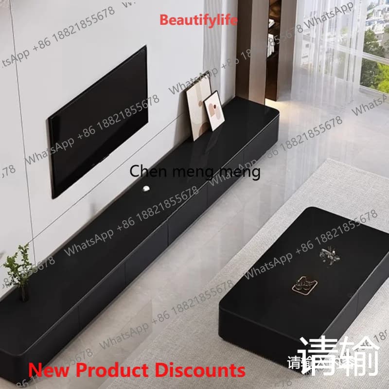 Supporto TV a 10 Ripiani, Minimalista, Universale, Estetico, Stile Nordico, Mobili per Intrattenimento da Parete