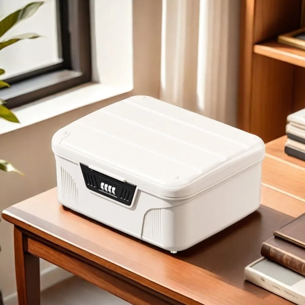 Safe Safety Storage Box Passport Case Cash Case Value Items for Home Jewellery Document Privacy Security Box