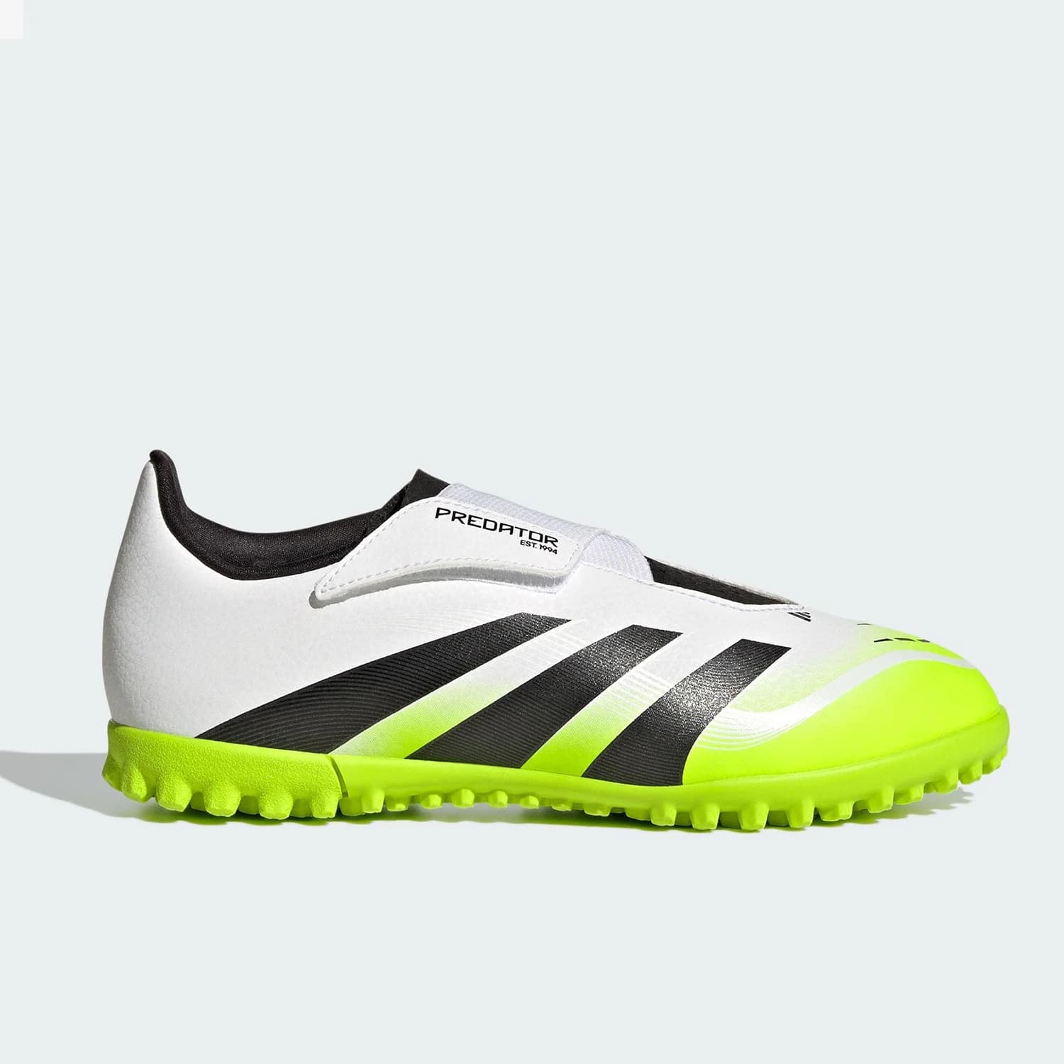 Adidas genuine 2025 wear-resistant sports football shoes with children's Velcro JH8871