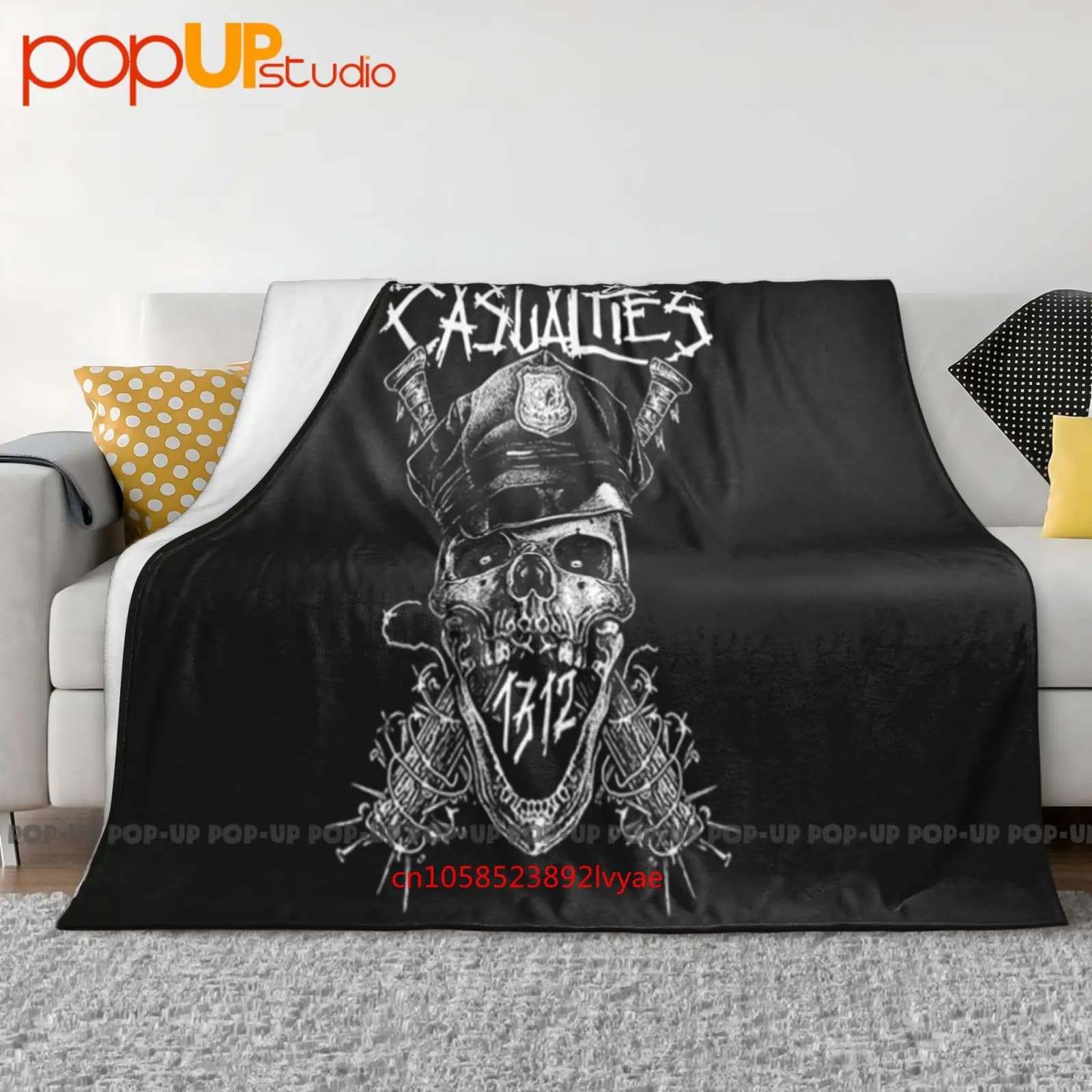 The Casualties Coperta ultra morbida trapunta invernale Copridivano Copriletto