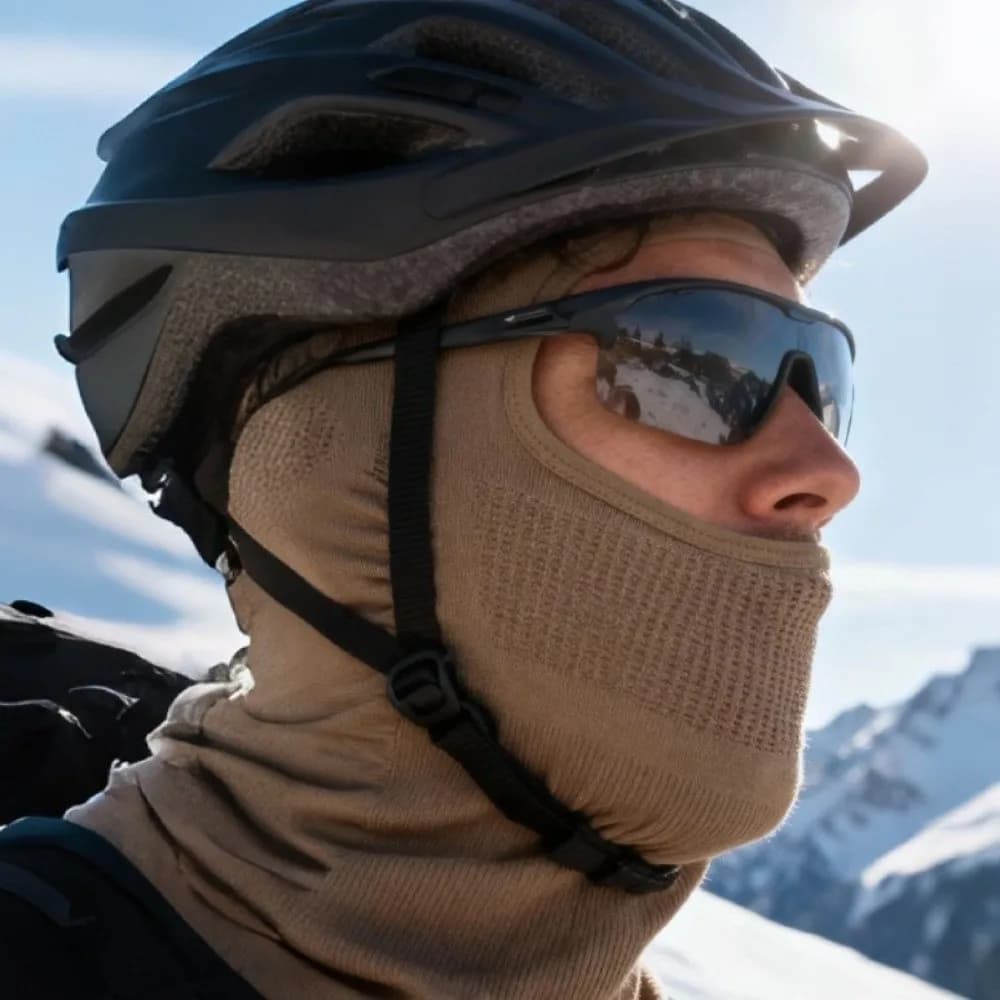 Elasticity Breathable Full Face Mask High Elastic Sunproof Scarf Headgear Windproof Winter Face Cover Spring Summer
