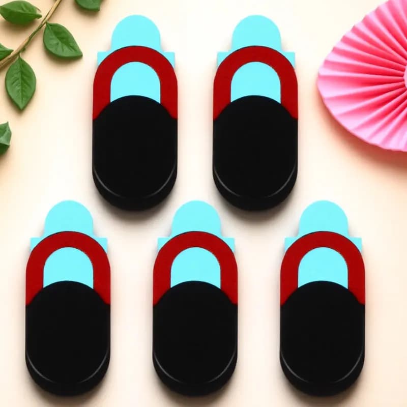 5Pcs Phone Laptop Webcam Cover Multifunctional Compact Privacy Sticker for Tablets Computer Phone Webcam Cover