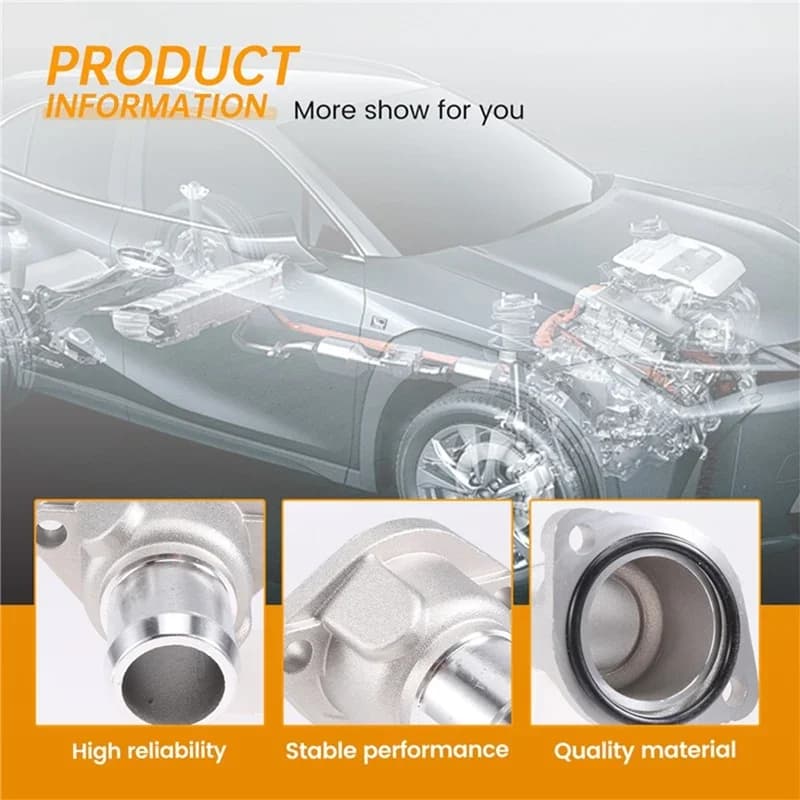 1PC Accessori Auto Radiatore Del Liquido di Raffreddamento Tubo Connettore Tubo Dell'acqua Tee Comune Per Volkswagen Bora Passat Polo Golf 026121145E