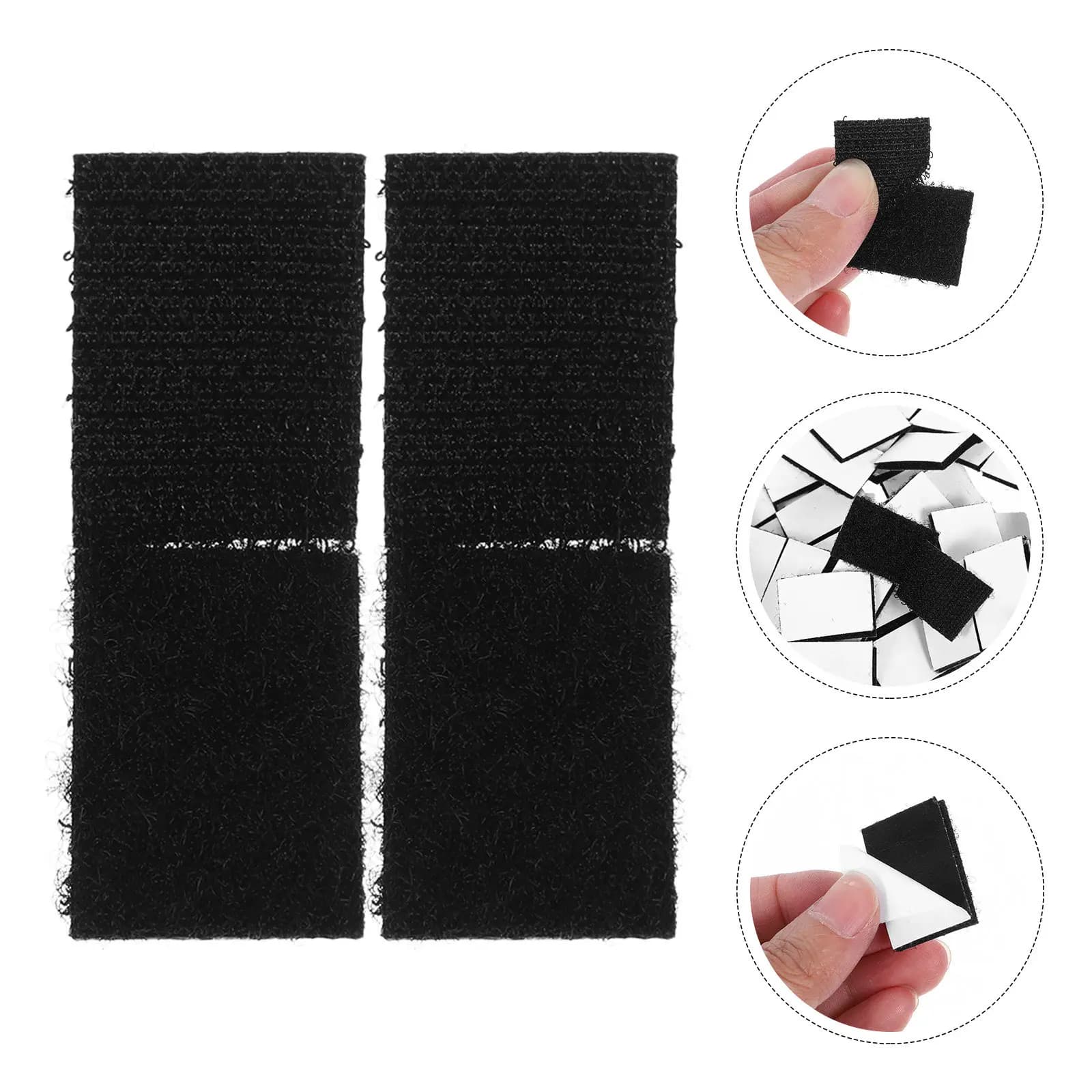 100 Pezzi Nastro Adesivo a Looping Forte per Tappeti, Divani, Lenzuola e Moquette - Adesivi per Tappeti Autoadesivi