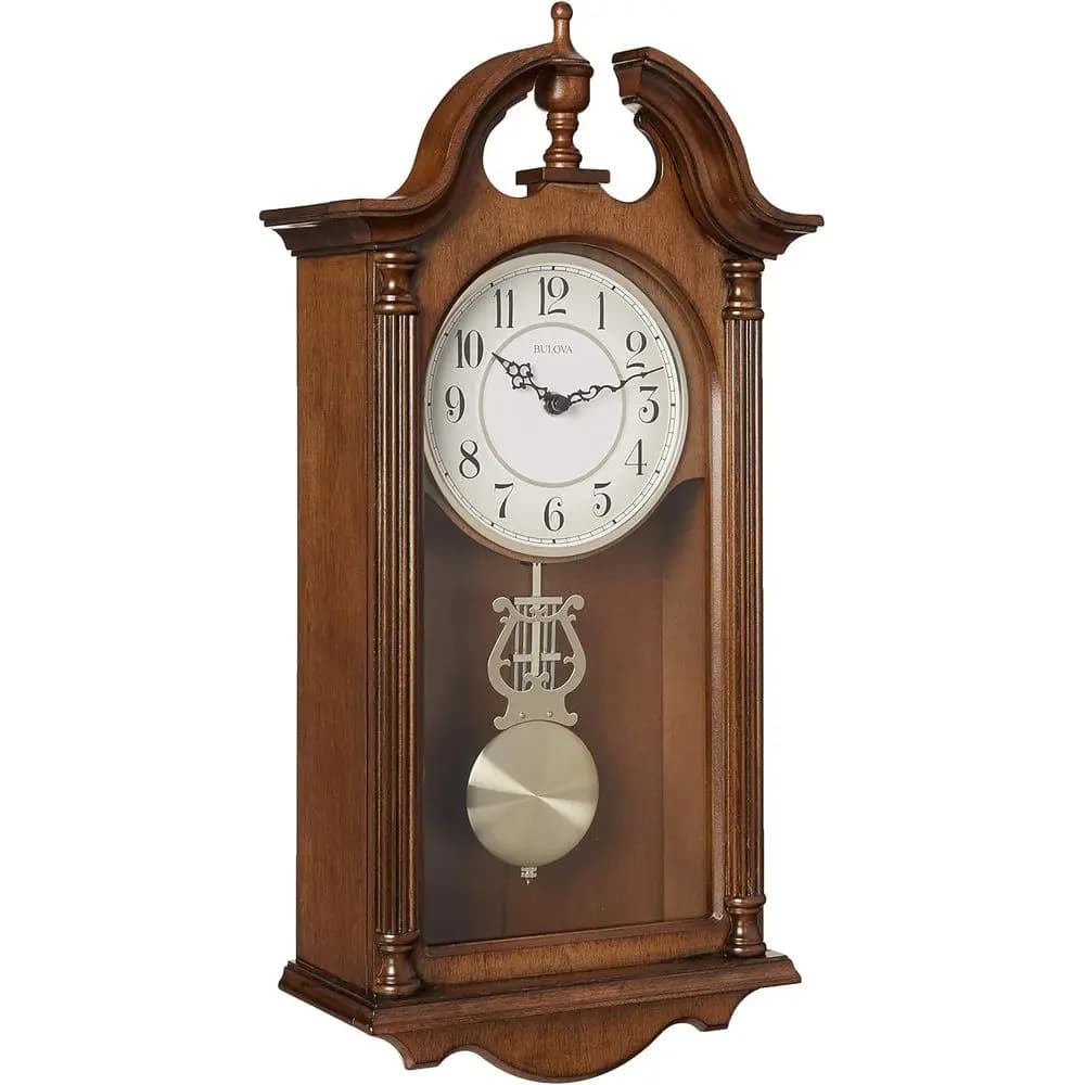 Brown Cherry Wall Clock, C1517 Style