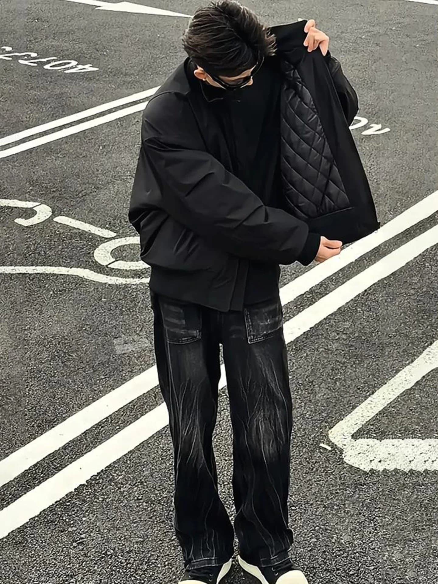Giacca Bomber Stile Americano in Cotone, Cappotto Invernale da Uomo, Spesso e Caldo, Colletto Corto, Abbigliamento da Lavoro, Casual, Tinta Unita
