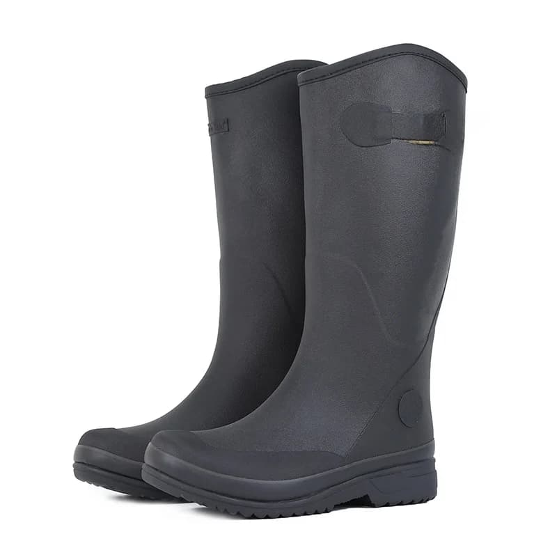 Comfortable Breathable High-Tube Rain Boots Men's Sweat Absorbent Slip-Resistant Rubber Shoes Fishing Comfortable Water Boots