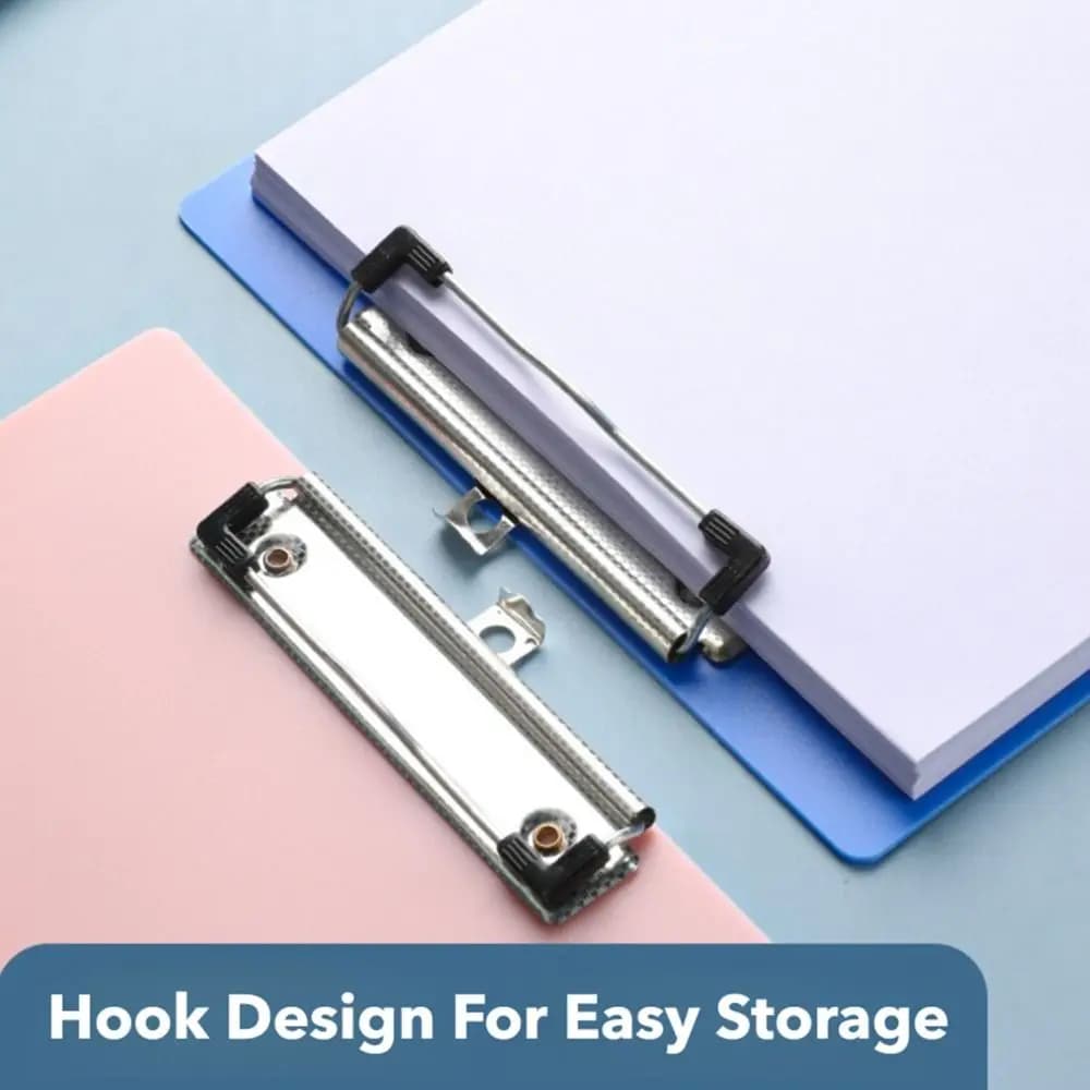 High Quality A4/A5 Writing Splint Horizontal/Vertical With Hanging Hole Writing Clipboard File Folder Stationery