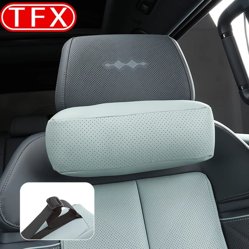 For BYD Leopard 8 2024 2025 Car Styling Headrest Memory Cotton Pillow Seat Neck Protection Cushion Lumbar Support Accessories