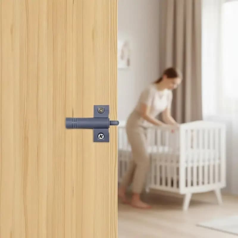 Set di 10 Ammortizzatori Silenziosi Grigio-Bianchi per Ante e Cassetti di Cucina, Accessori per Miglioramenti Domestici