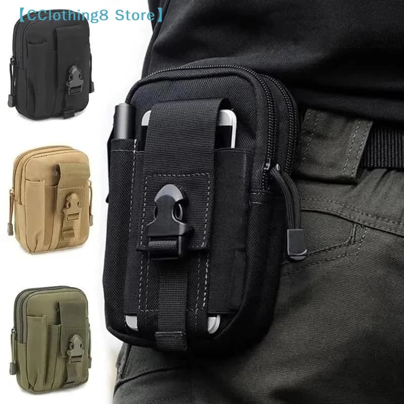 Borsa Tattica da Gamba Marsupio Uomo Moto Multifunzionale Marsupio da Gamba con Cintura Borsa a Tracolla Marsupio【AliS8】