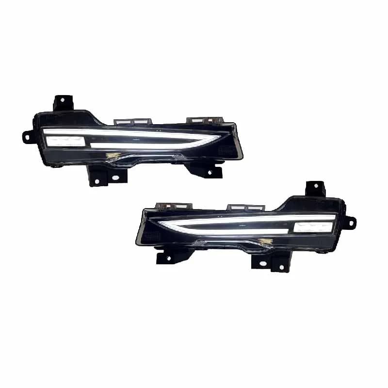 Flusso fendinebbia per Tesla Model 3 Y Modifica aggiornamento Led RGB fendinebbia kit carrozzeria auto accessori paraurti