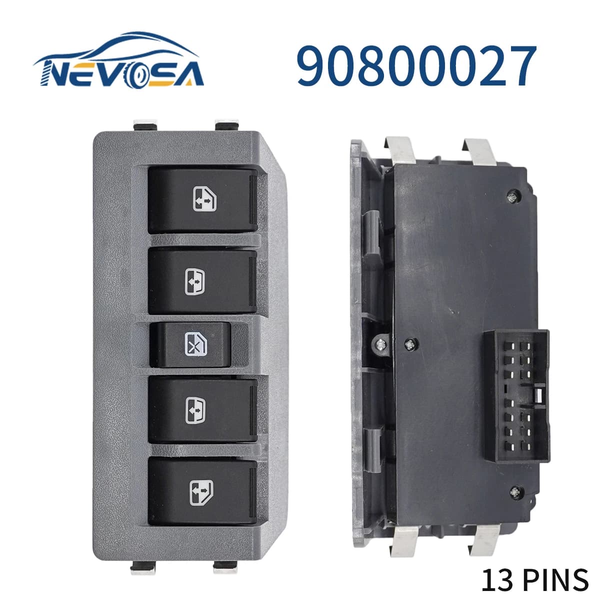 NEVOSA Per Chevrolet Nuova Vela 2010-2014 9005043 9005041 Interruttore sollevatore vetro alzacristallo elettrico per auto 5 pulsanti Accessori per auto 90800027