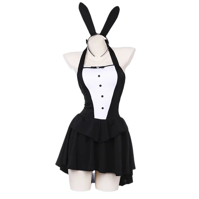 Smoking sexy anime mago coniglietta costume cosplay donne code vestito discoteca vestito da coniglio vestiti di prestazione di festa di Halloween