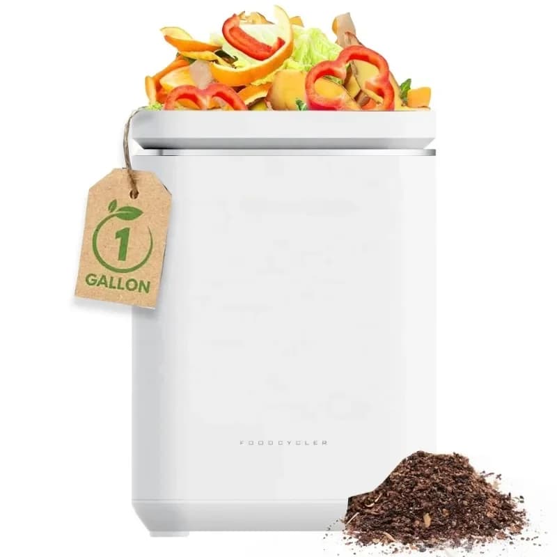 Macchina Elettrica per il Riciclaggio dei Rifiuti Alimentari, Compostiera per Cucina e Casa