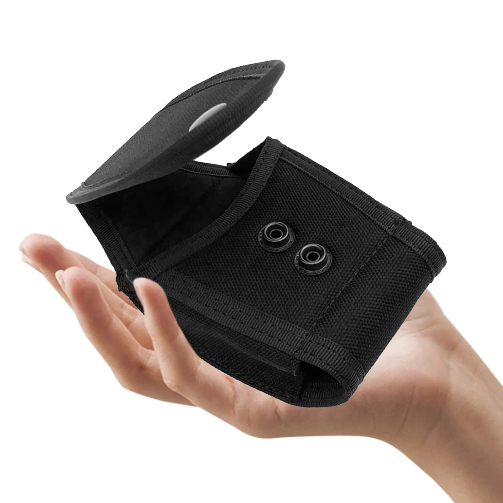 Borsa per Manette in Nylon, Tasca Tattica da Cintura, Design Compatto per Trasporto Nascosto Quotidiano, Custodia per Manette Comoda e Robusta per Esterni