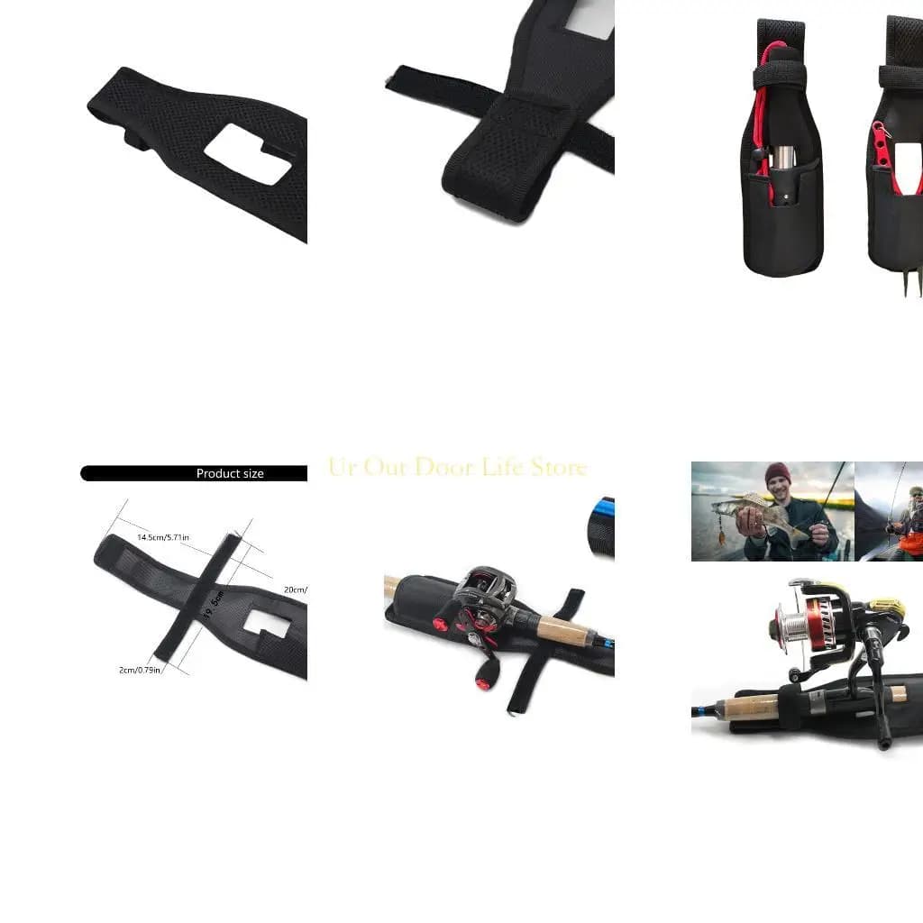 Support for insert 77UF Rack Support for rod Nylon Sheath Fishing Rod Quick Deck Fishing Rod Support Hook for
