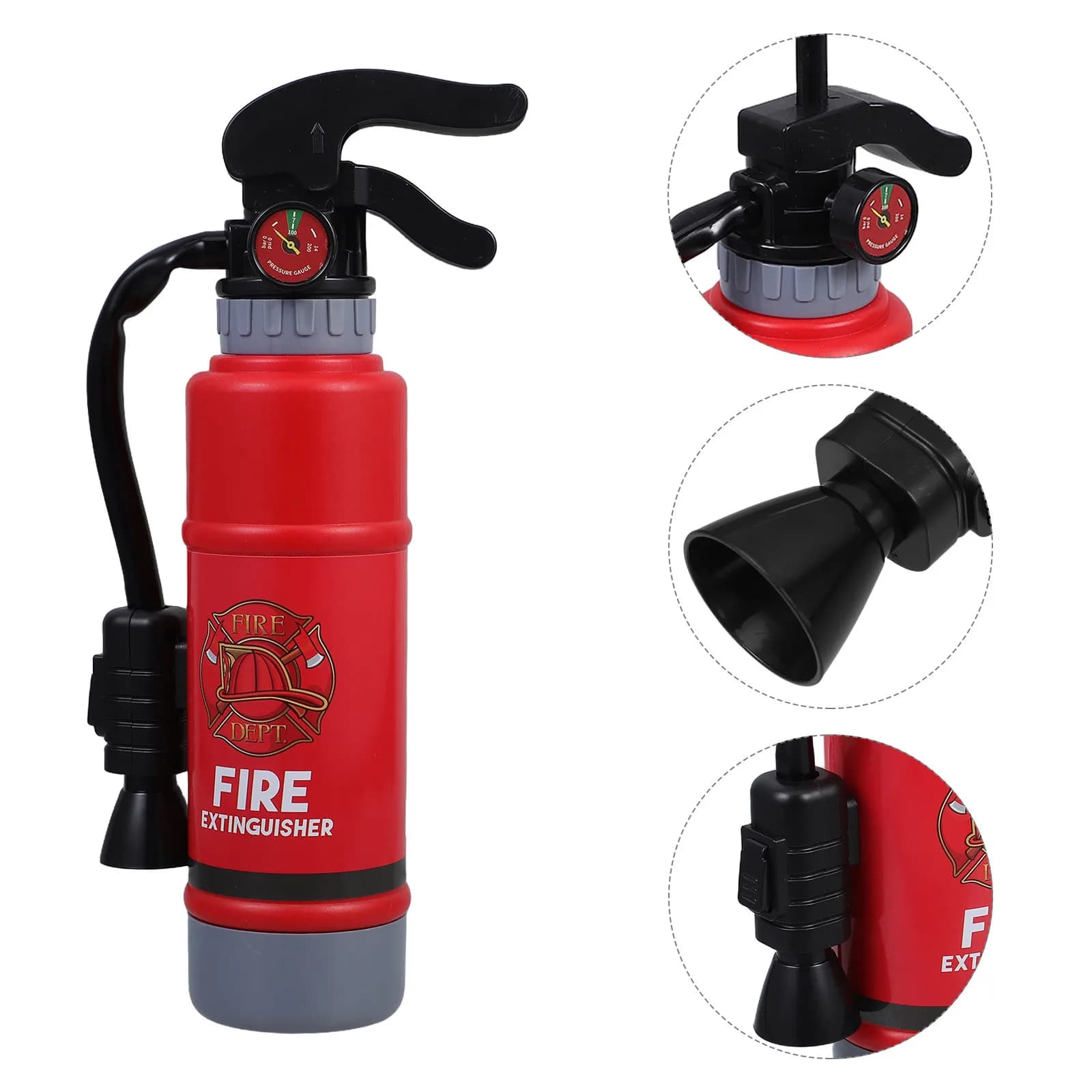 Estintore per spruzzi d'acqua all'aperto per bambini Gioco realistico antincendio Spiaggia Piscina Cortile Estate Spray Gioco divertente Regalo